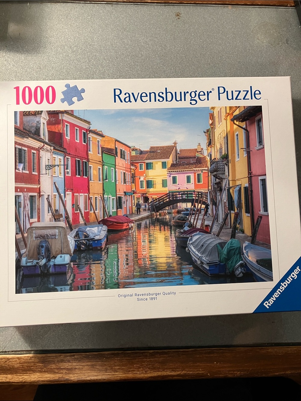 Ravensburger 1000-Piece Burano, Italy Jigsaw Puzzle - Multicolor-